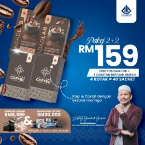 2 Kopi + 2 Coklat