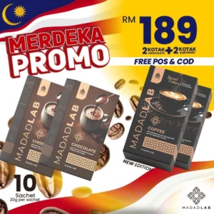 MERDEKA - 2 COKLAT + 2 KOPI MADAD SPECIAL EDITION
