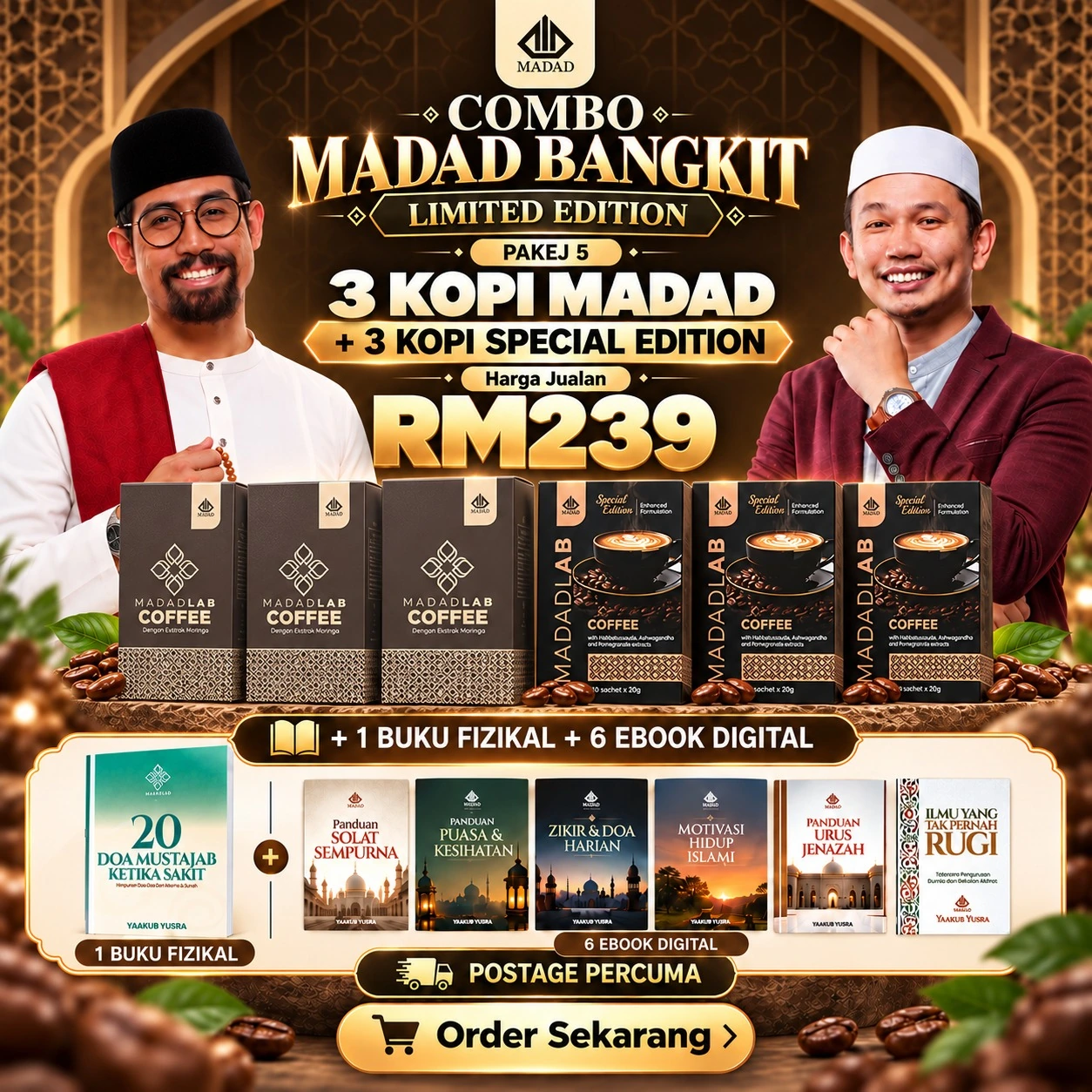 3 Kopi Lama + 3 Kopi Baru Madad