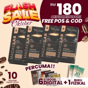 FLASH SALE OKTOBER - 4 Kopi Baru