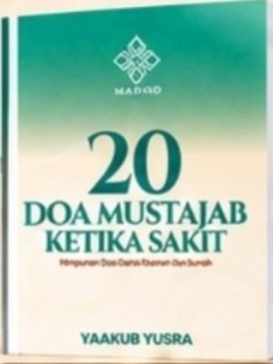 Buku Fizikal 20 Doa Mustajab Ketika Sakit